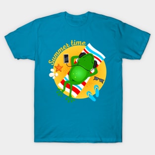 Frog At The Beach T-Shirt